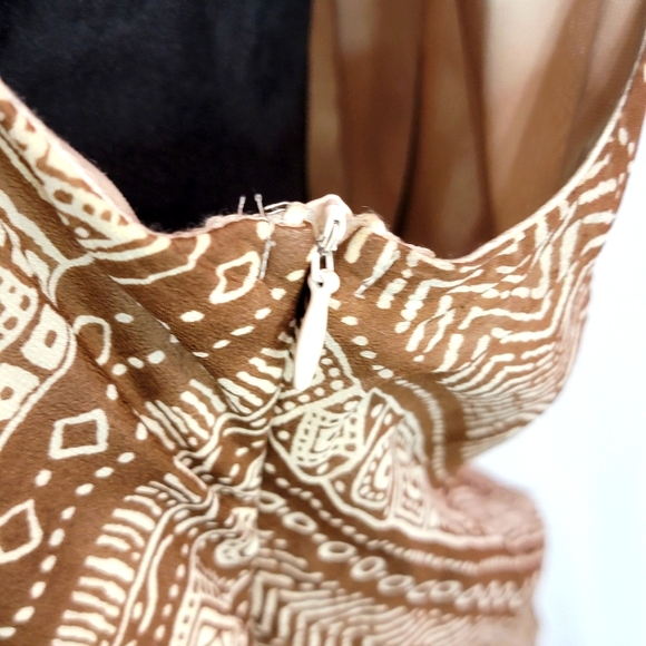 SANGRIA Woman Aztec Print Maxi Dress Size 16W #356 - Picture 5 of 8